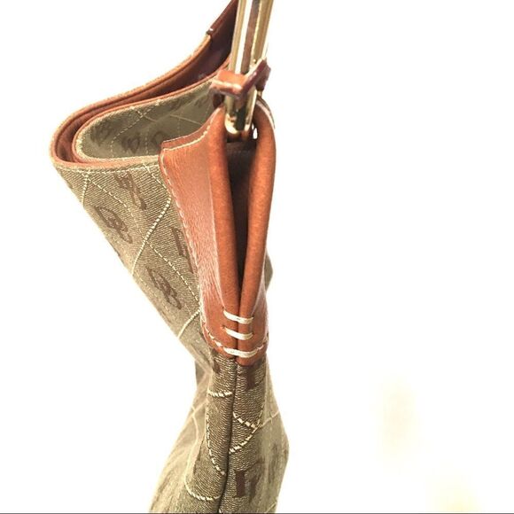 Dooney & Bourke large signature shoulder sack - Picture 4 of 14